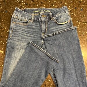 American Eagle Outfitters Dark Blue Denim Pants